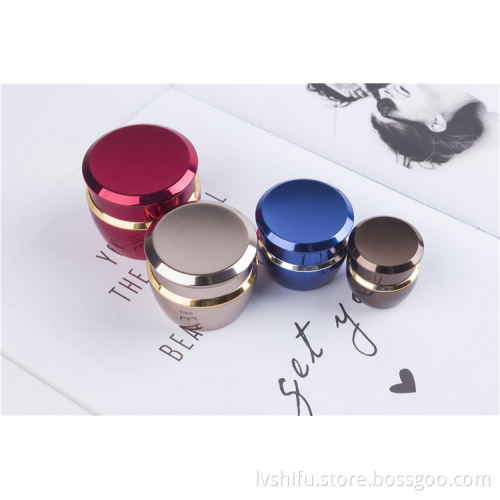 Easy Cleaning Anodized Aluminum Cream Bottle